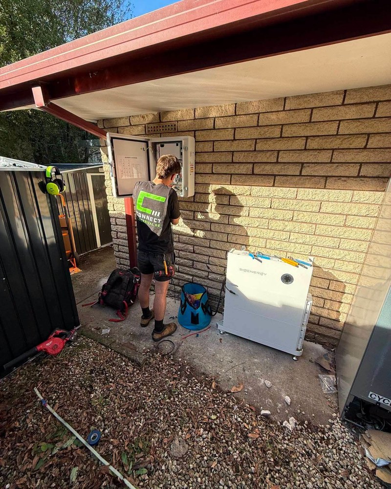 Battery Install — Connect Electrical SE